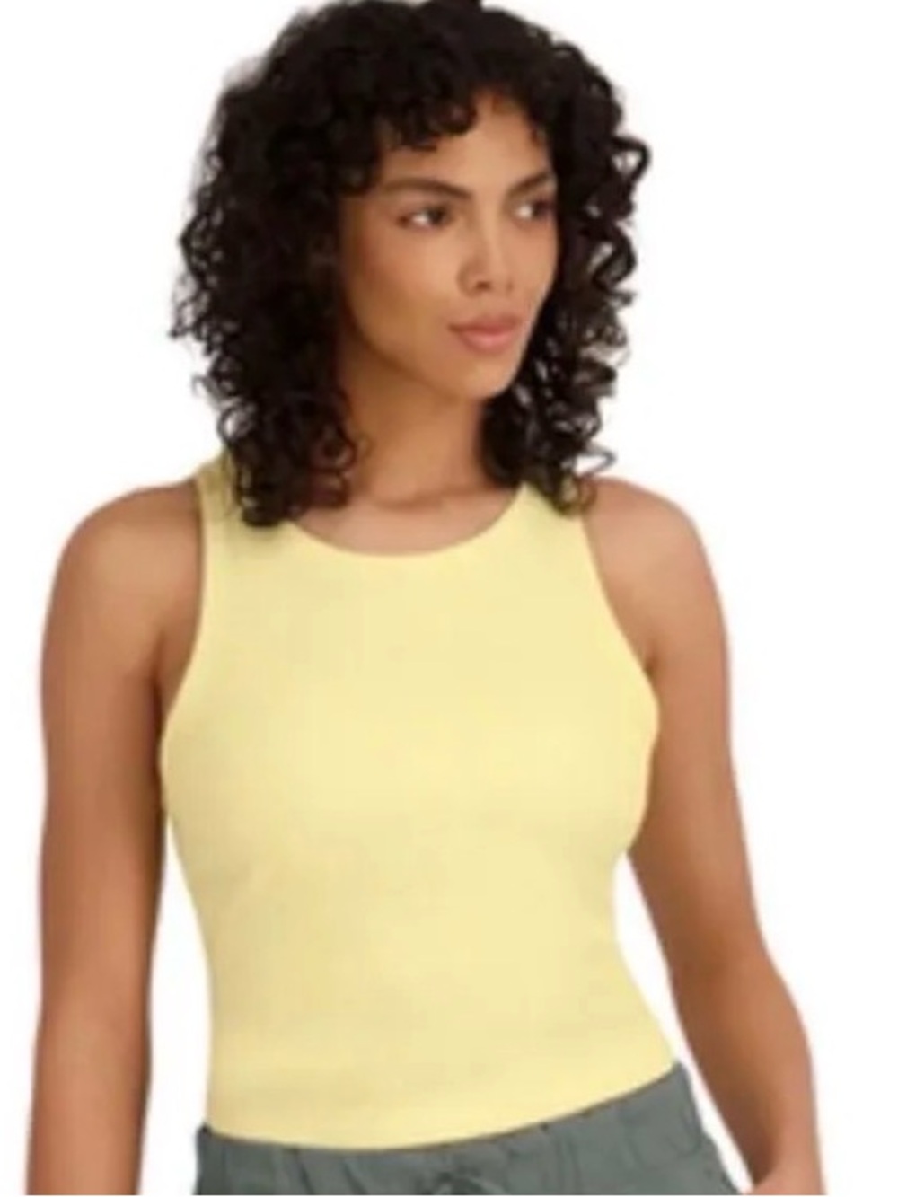 T108 Outdoor Voices Large NWT Women's Ribbed Tank Top